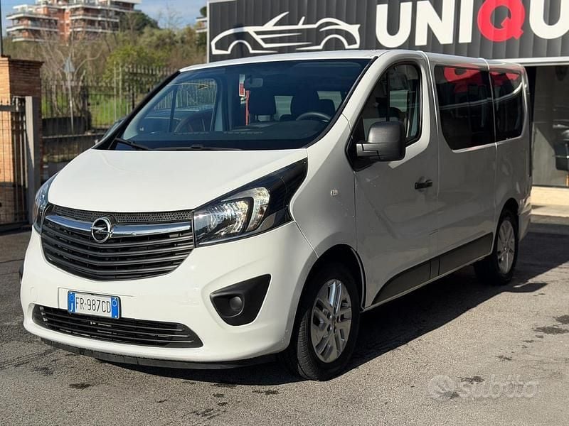 Usata Opel Vivaro S 125 CV (91 kW) 2018 Bianco Monovolume
