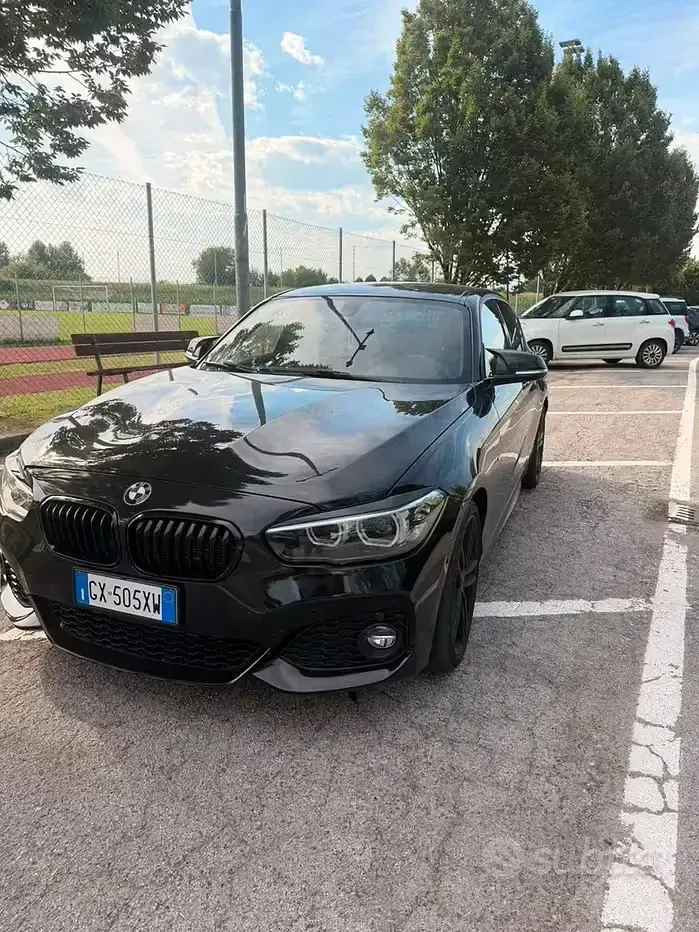 Usata BMW 118 M Sport 136 CV (100 kW) 2018 Nero Berlina
