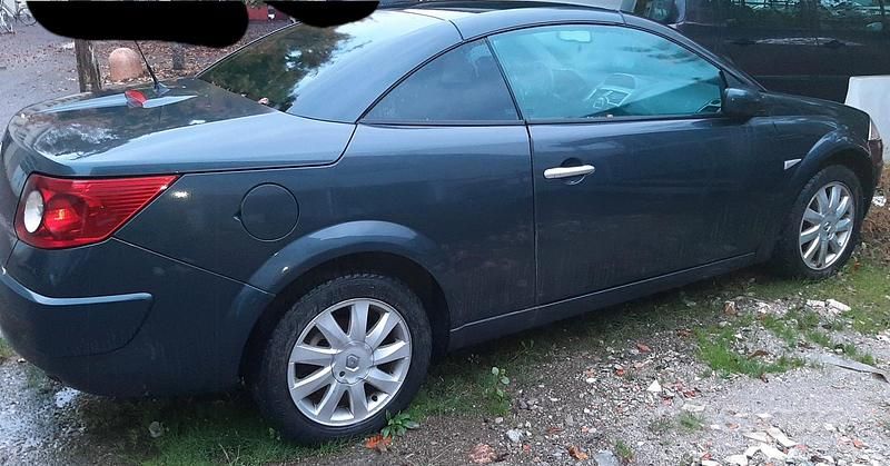 Usata Renault Mégane Cabriolet 130 CV (95 kW) 2007 Nero Cabrio