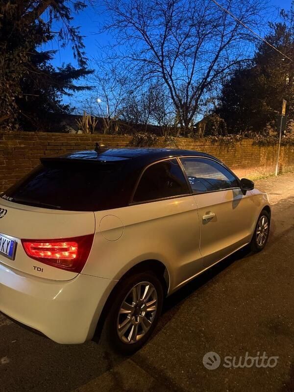 Usata Audi A1 2012 Bianco Utilitaria