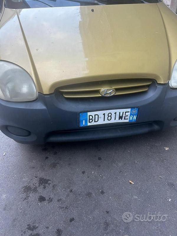 Usata Hyundai Atos 1999 Giallo Utilitaria