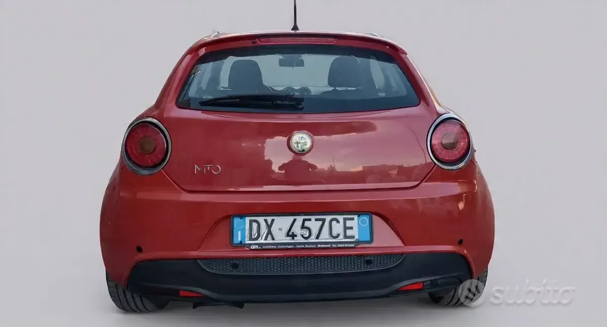 Usata Alfa Romeo MiTo 90 CV (66 kW) 2009 Rosso Utilitaria