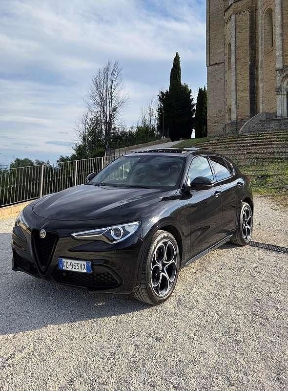 Usata Alfa Romeo Stelvio Veloce 210 CV (154 kW) 2020 Nero SUV
