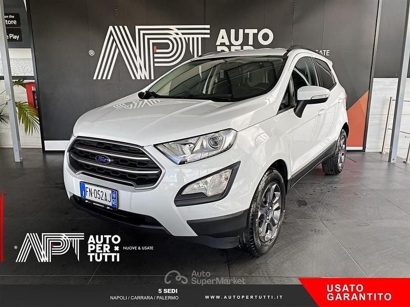 Usata Ford Ecosport S 125 CV (91 kW) 2018 Bianco SUV