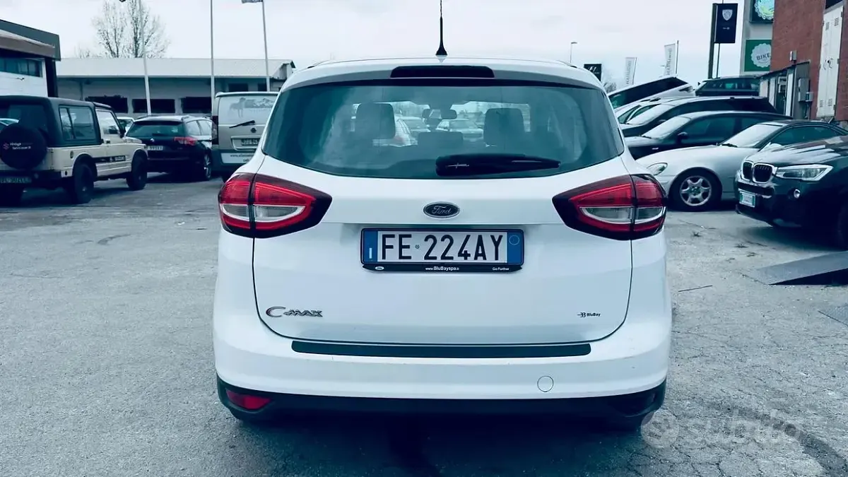 Usata Ford C-MAX Business Edition 95 CV (69 kW) 2016 Bianco Monovolume