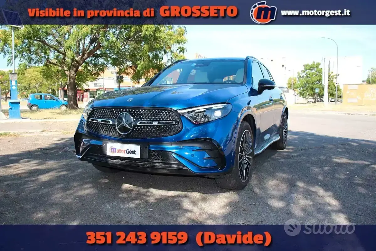 Usata Mercedes GLC220 AMG Line Premium Plus 197 CV (144 kW) 2024 Bluazzurro SUV