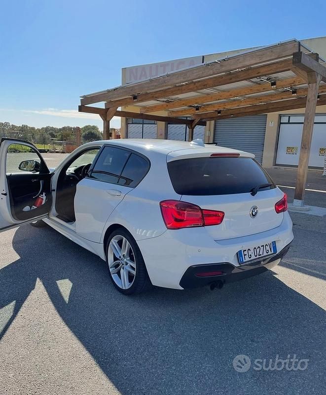 Usata BMW 120 M Sport 190 CV (139 kW) 2016 Bianco Utilitaria