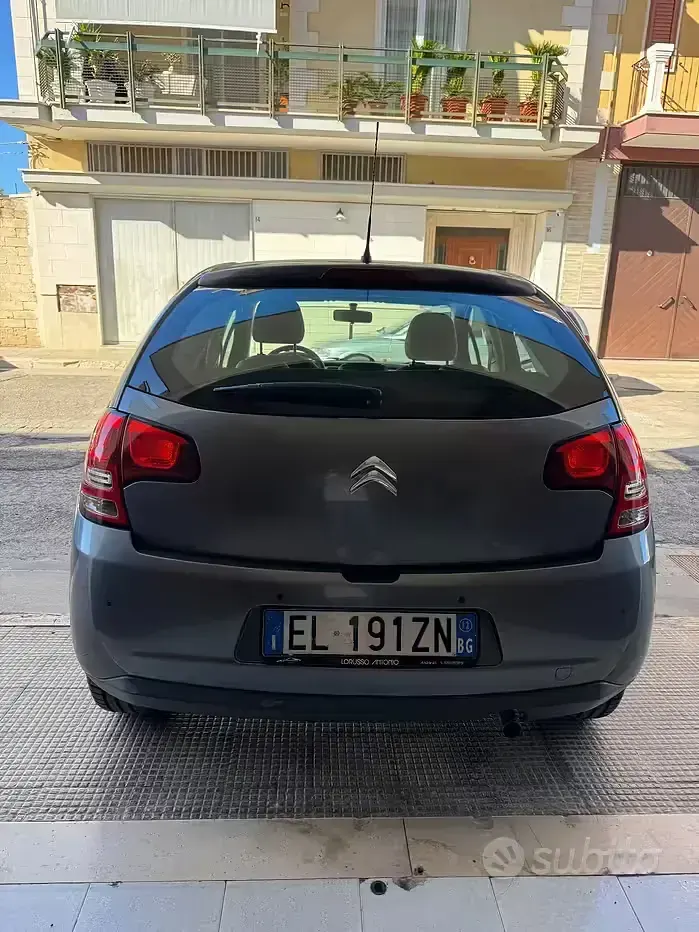 Usata Citroën C3 Exclusive 68 CV (50 kW) 2012 Grigio Berlina