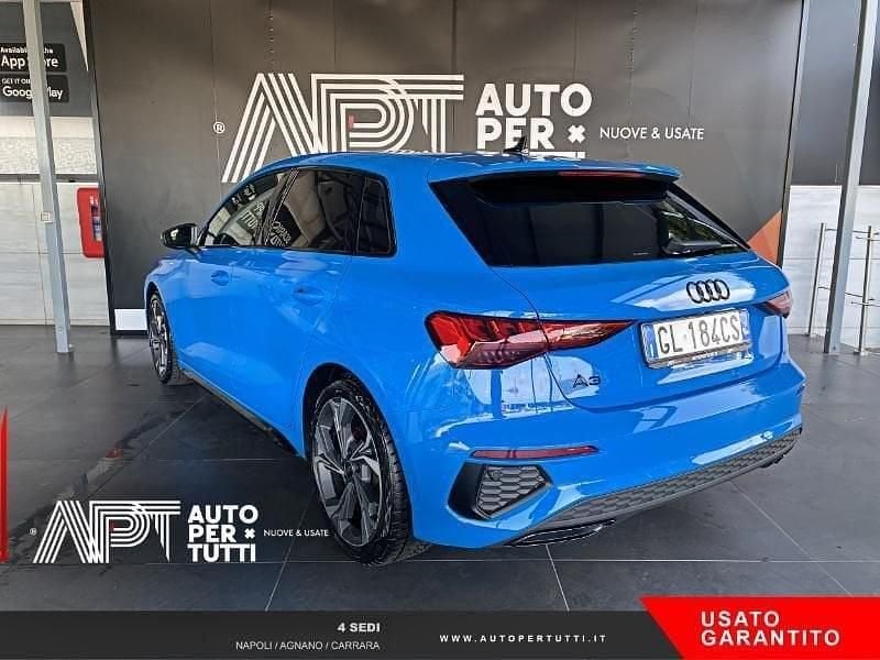 Occasion Audi A3 Sportback e-tron S-Line 150 PK (110 kW) 2023 Blauw Hatchback