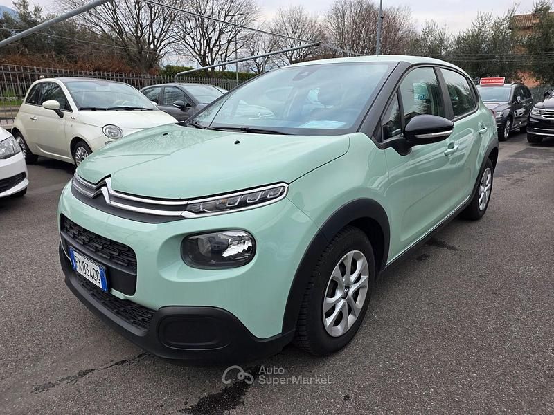 Usata Citroën C3 Feel 102 CV (75 kW) 2019 Verde Utilitaria