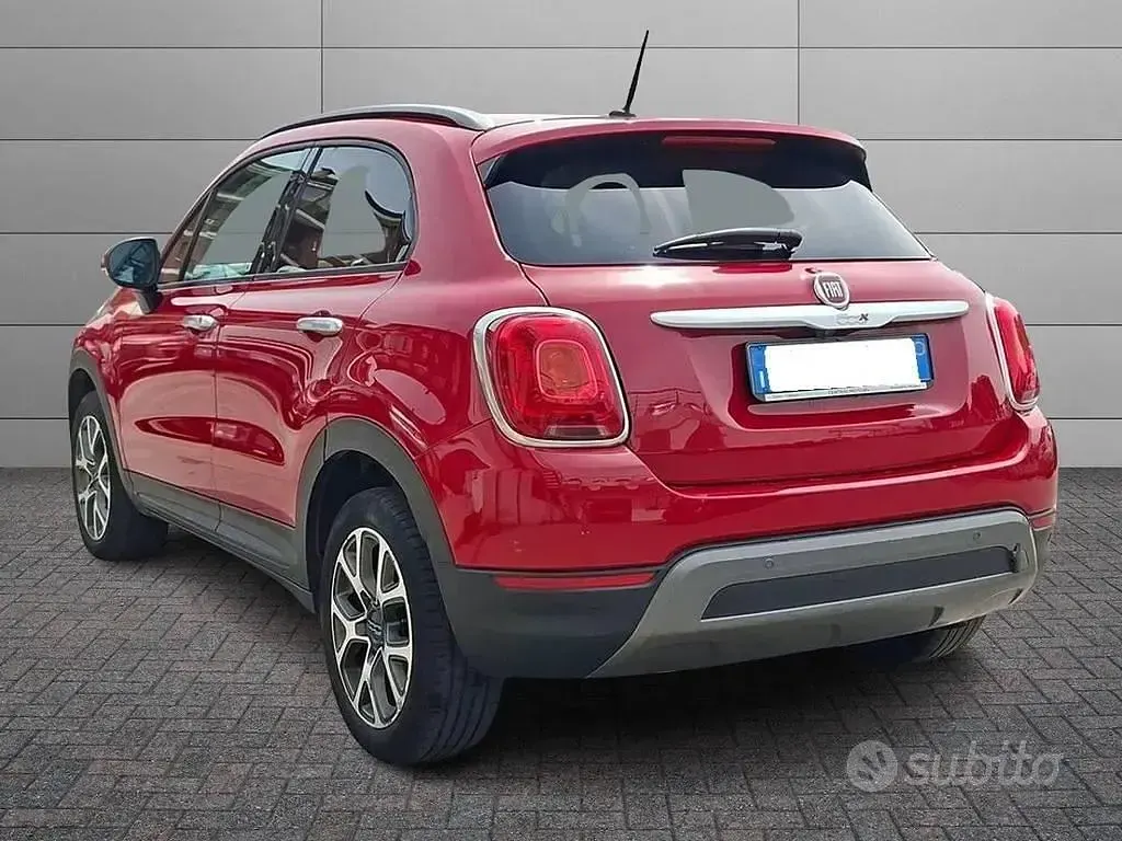 Usata Fiat 500X Cross 140 CV (102 kW) 2018 Rosso SUV