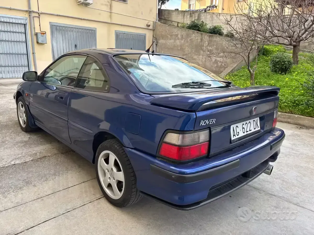 Usata Rover 200 122 CV (89 kW) 1995 Blu Coupé