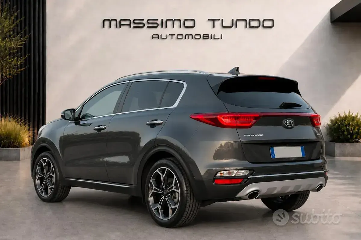 Usata Kia Sportage GT-Line 116 CV (85 kW) 2018 Grigio SUV