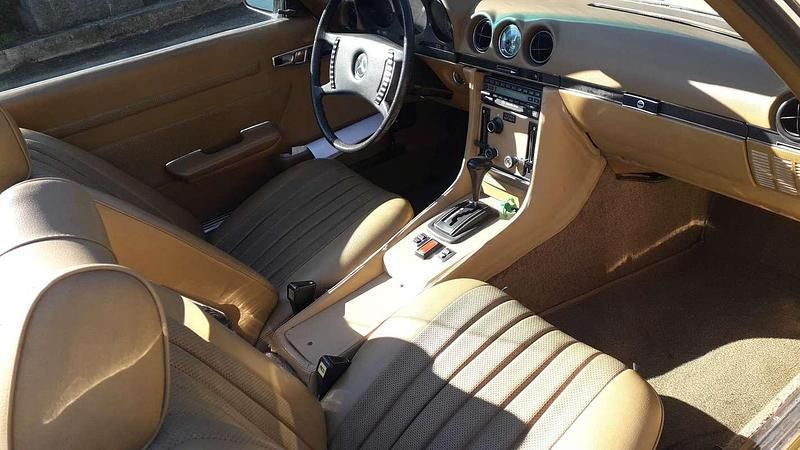 Usata Mercedes SL450 160 CV (117 kW) 1973 Giallo Cabrio