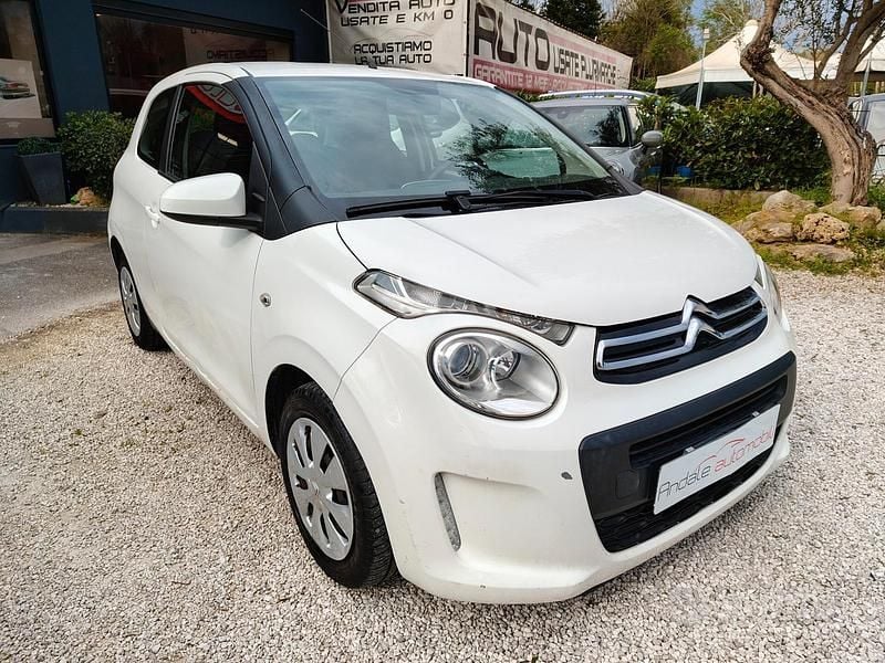 Usata Citroën C1 69 CV (50 kW) 2015 Bianco Utilitaria
