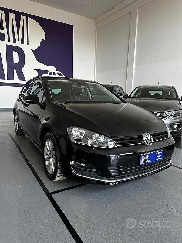 Usata VW Golf VII Highline 110 CV (80 kW) 2016 Nero Berlina