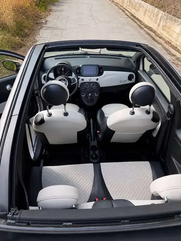 Usata Fiat 500 Star 69 CV (50 kW) 2019 Rosso Cabrio
