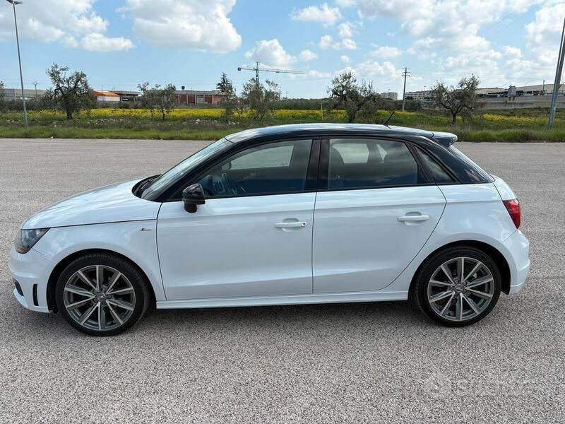 Usata Audi A1 Sportback S-Line 90 CV (66 kW) 2014 Bianco Utilitaria