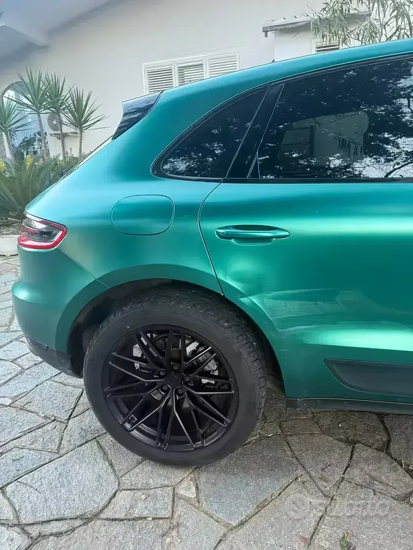 Usata Porsche Macan 250 CV (183 kW) 2014 Verde SUV