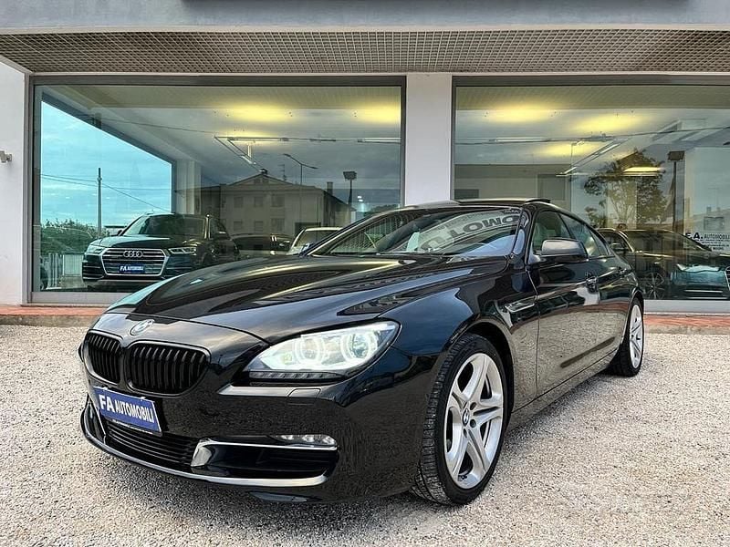 Usata BMW 640 Luxury Line 313 CV (230 kW) 2014 Nero Coupé