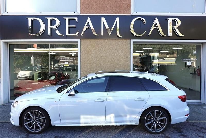 Usata Audi A4 S-line plus 272 CV (200 kW) 2016 Bianco pastello Station wagon