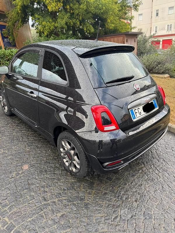Usata Fiat 500S 95 CV (69 kW) 2016 Nero Berlina