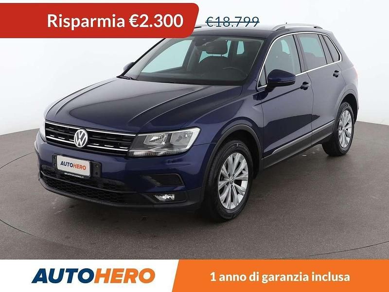 Blu/azzurro Usata 2018 VW Tiguan Business SUV | 16.499 € (Super prezzo) - Immagine 1/3