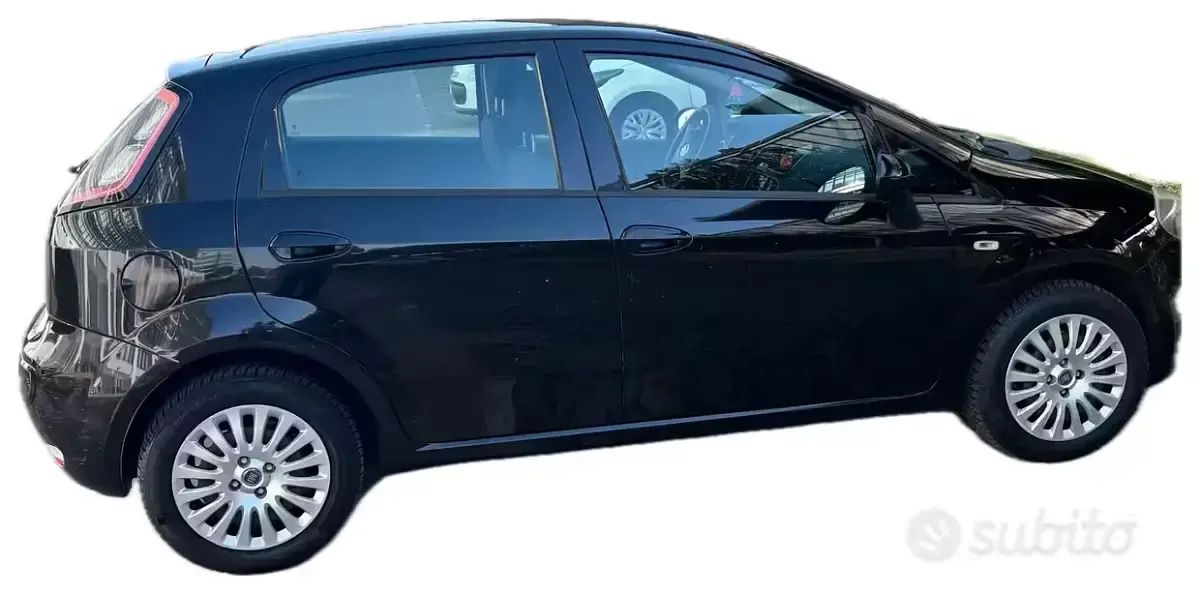 Usata Fiat Punto Evo 69 CV (50 kW) 2011 Nero Utilitaria