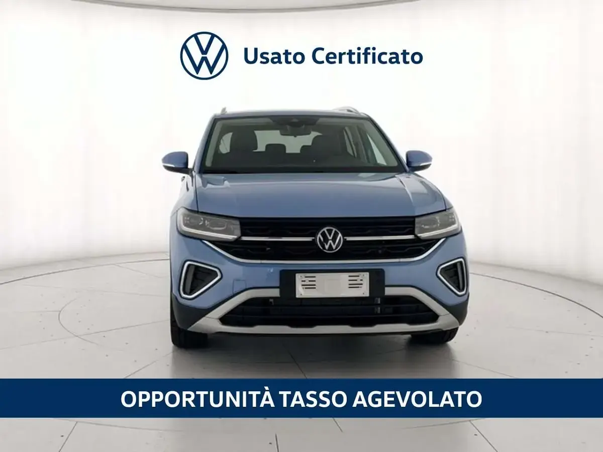 Usata VW T-Cross Style 116 CV (85 kW) 2024 Clear blue metallizzato SUV