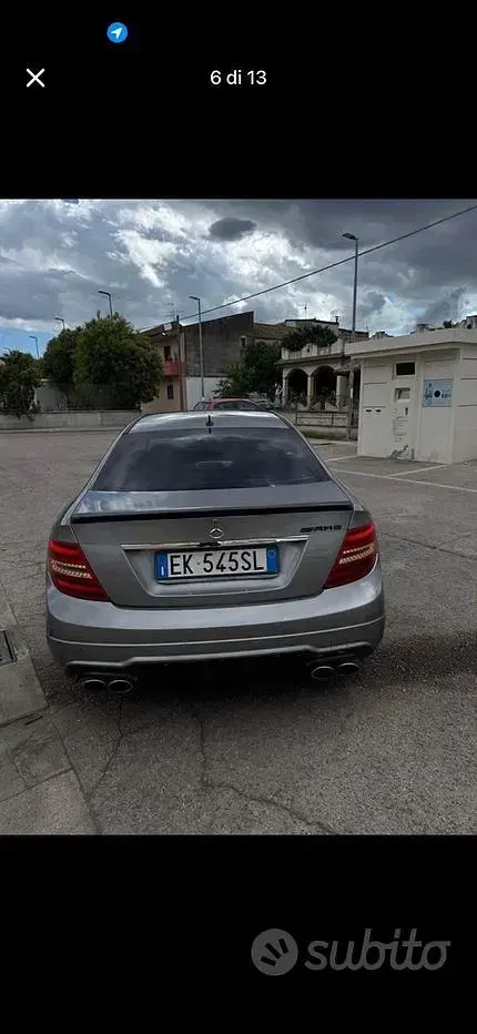Usata Mercedes C220 170 CV (125 kW) 2012 Nero Coupé
