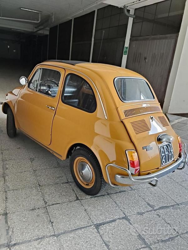 Usata Fiat Cinquecento 1970 Giallo Utilitaria