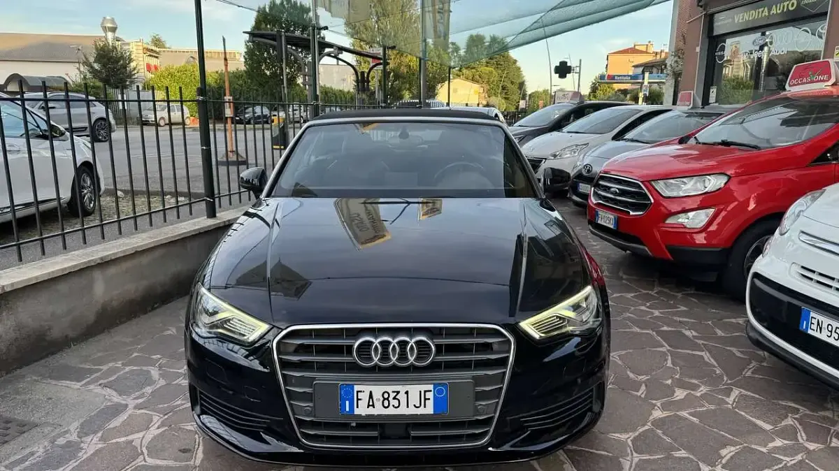 Usata Audi A3 Cabriolet Ambiente 179 CV (131 kW) 2015 Nero Cabrio