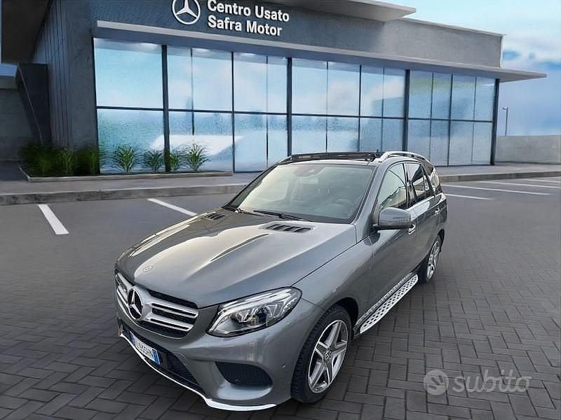 Usata Mercedes GLE250 Premium Plus 204 CV (150 kW) 2017 Grigio SUV