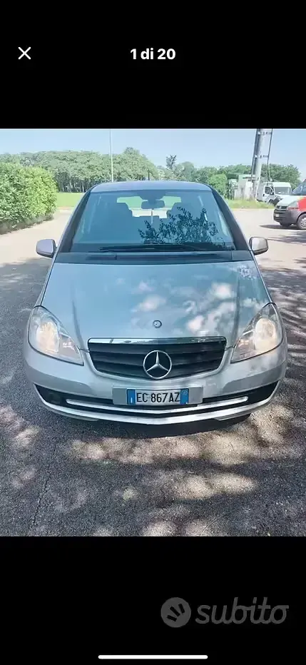 Usata Mercedes A160 95 CV (69 kW) 2010 Grigio Berlina