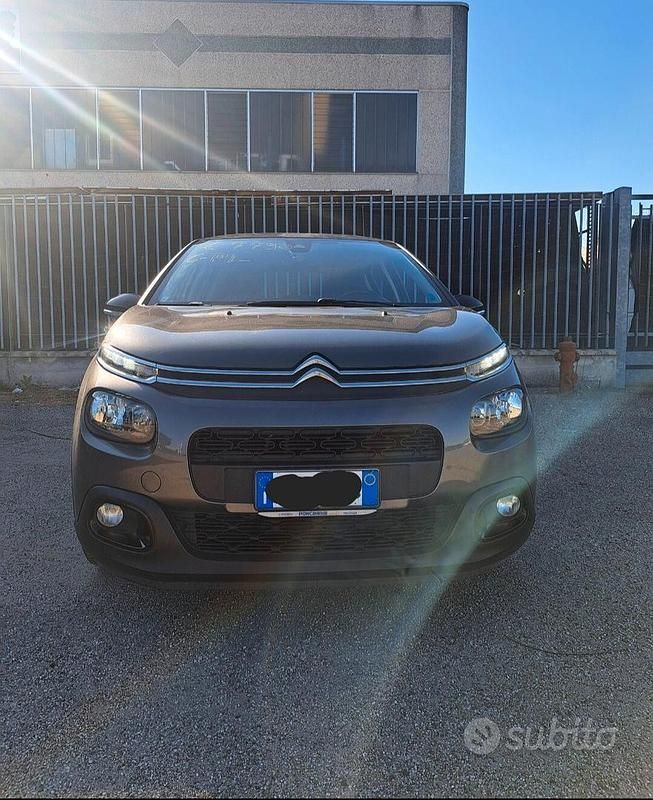 Usata Citroën C3 PureTech 82 CV (60 kW) 2018 Grigio Utilitaria
