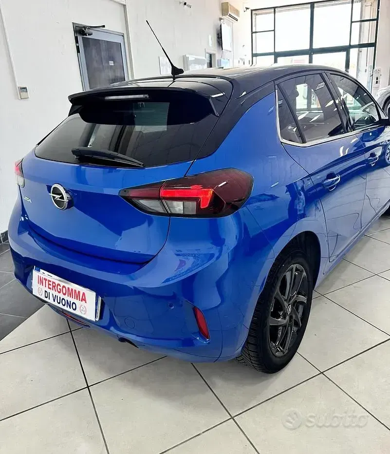 Usata Opel Corsa Edition 102 CV (75 kW) 2021 Bluazzurro Utilitaria