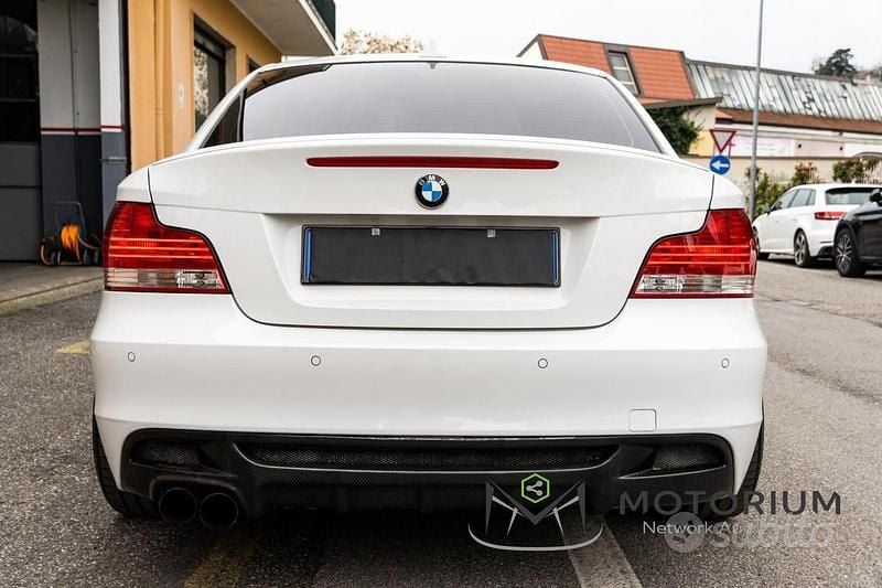 Usata BMW 135 Coupé M Sport 306 CV (225 kW) 2010 Bianco Coupé