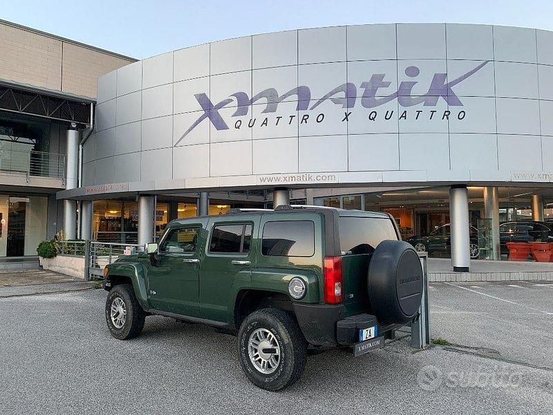 Usata Hummer H3 223 CV (164 kW) 2006 Verde pastello SUV