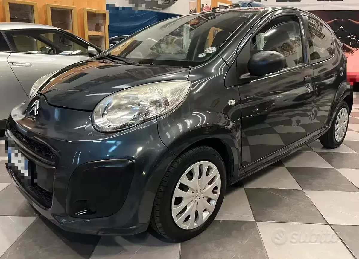 Usata Citroën C1 Exclusive 68 CV (50 kW) 2012 Grigio Utilitaria