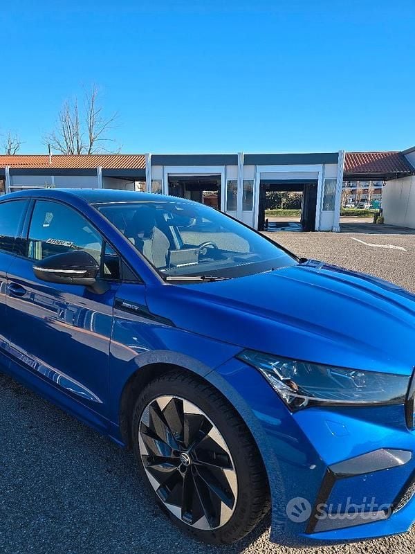 Usata Skoda Enyaq iV 150 kW (204 CV) 2023 Blu SUV