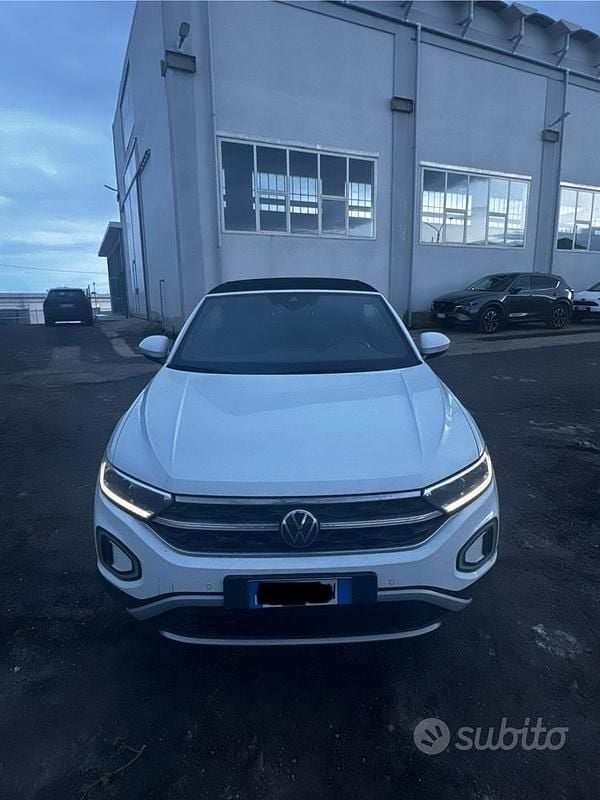 Usata VW T-Roc Cabriolet 2023 Bianco Cabrio