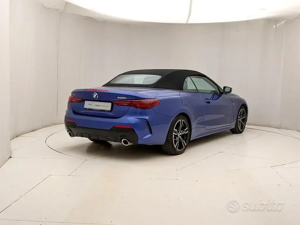 Usata BMW 430 Cabriolet M Sport 245 CV (180 kW) 2024 Blu Cabrio