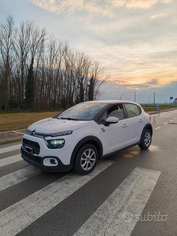 Usata Citroën C3 PureTech 83 CV (61 kW) 2022 Bianco Berlina
