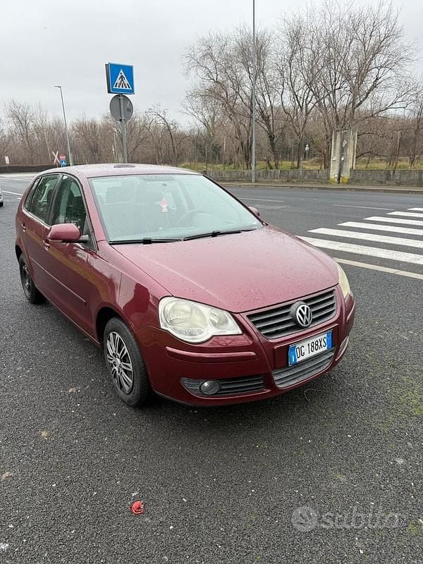 Usata VW Polo Comfortline 80 CV (58 kW) 2007 Rosso Utilitaria