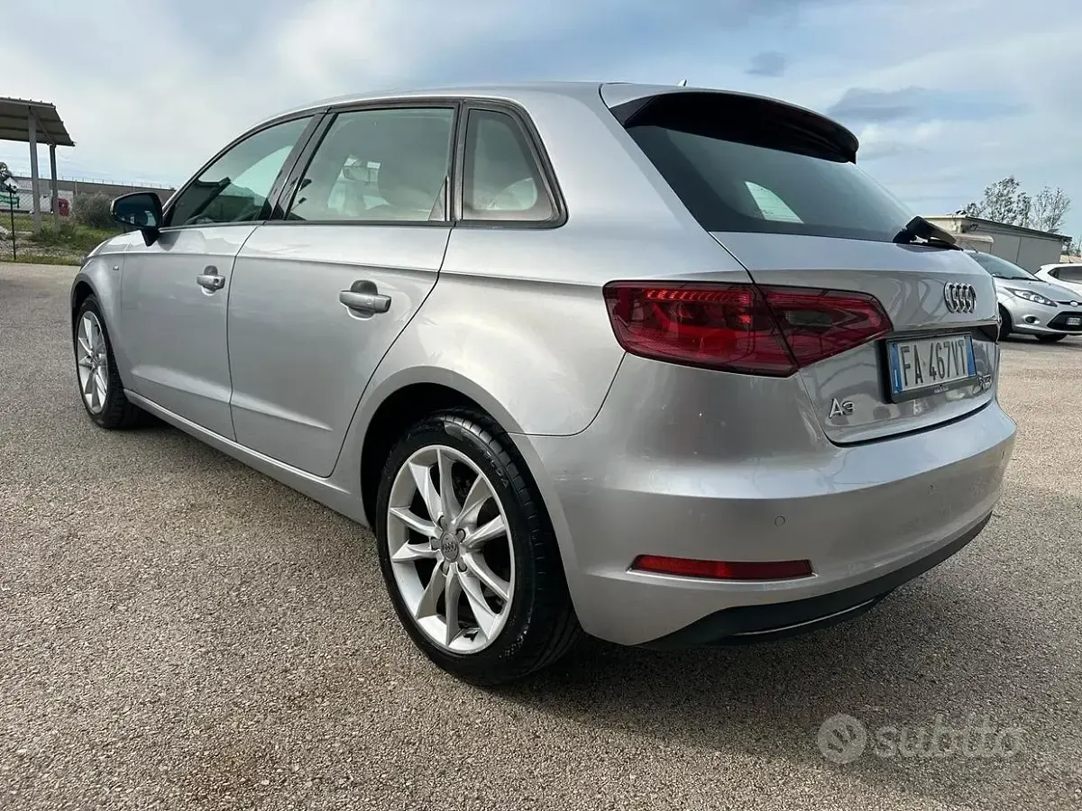 Usata Audi A3 150 CV (110 kW) 2015 Grigio Berlina