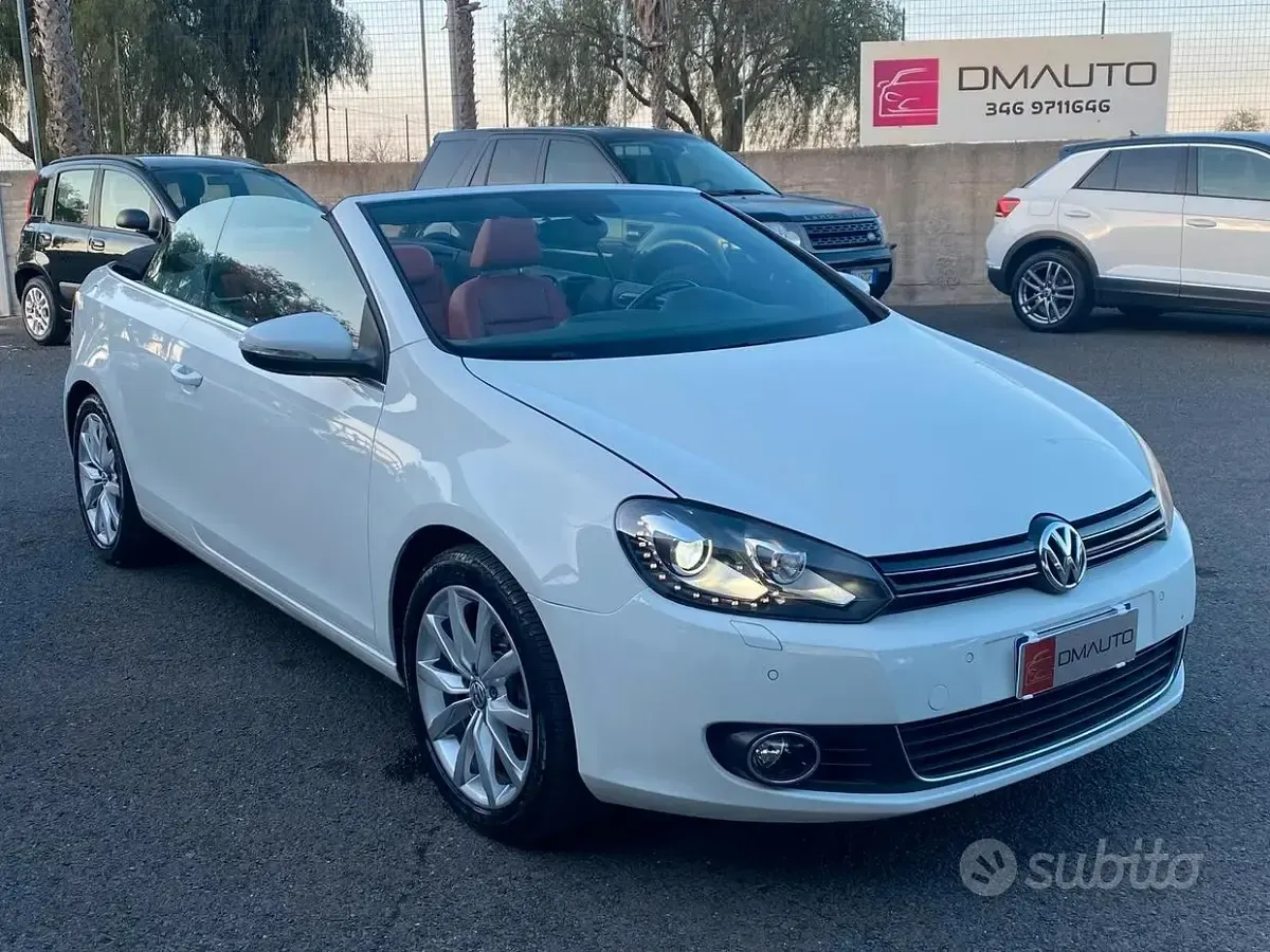 Usata VW Golf Cabriolet Highline 140 CV (102 kW) 2012 Cabrio