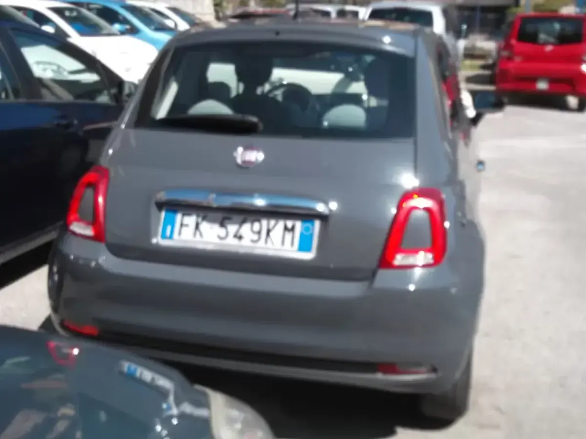 Usata Fiat 500 Pop 95 CV (69 kW) 2017 Grigio Berlina