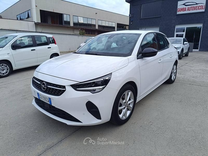 Bianco Usata 2021 Opel Corsa Elegance Tre volumi | 12.700 € (Buon prezzo) - Immagine 1/4