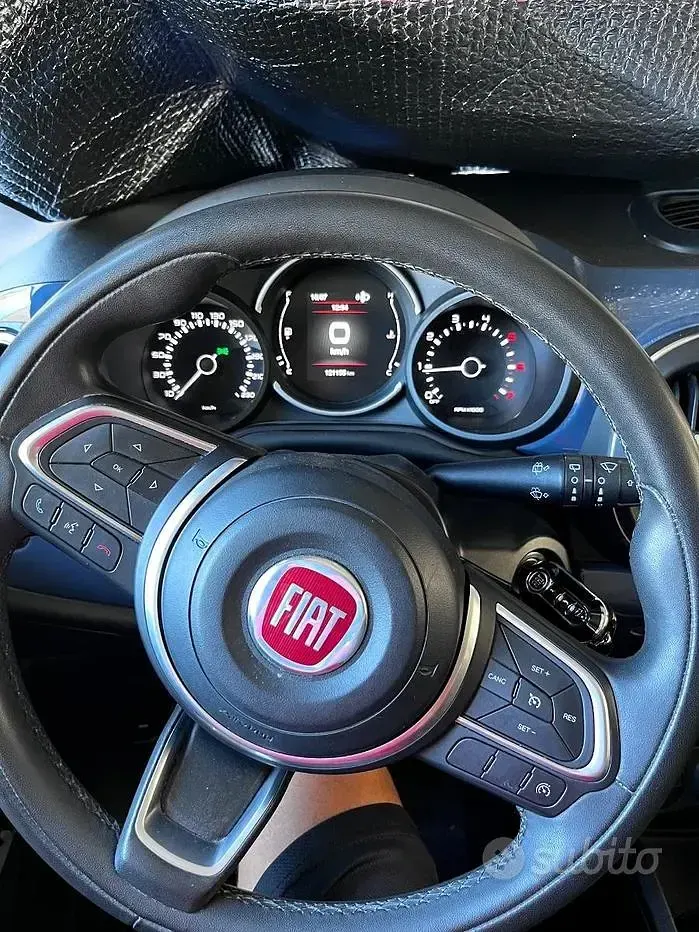 Usata Fiat 500 95 CV (69 kW) 2018 Bluazzurro Monovolume