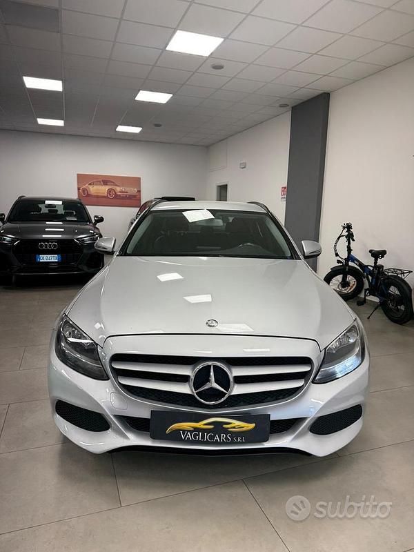 Usata Mercedes C200 Executive 136 CV (100 kW) 2016 Grigio Station wagon